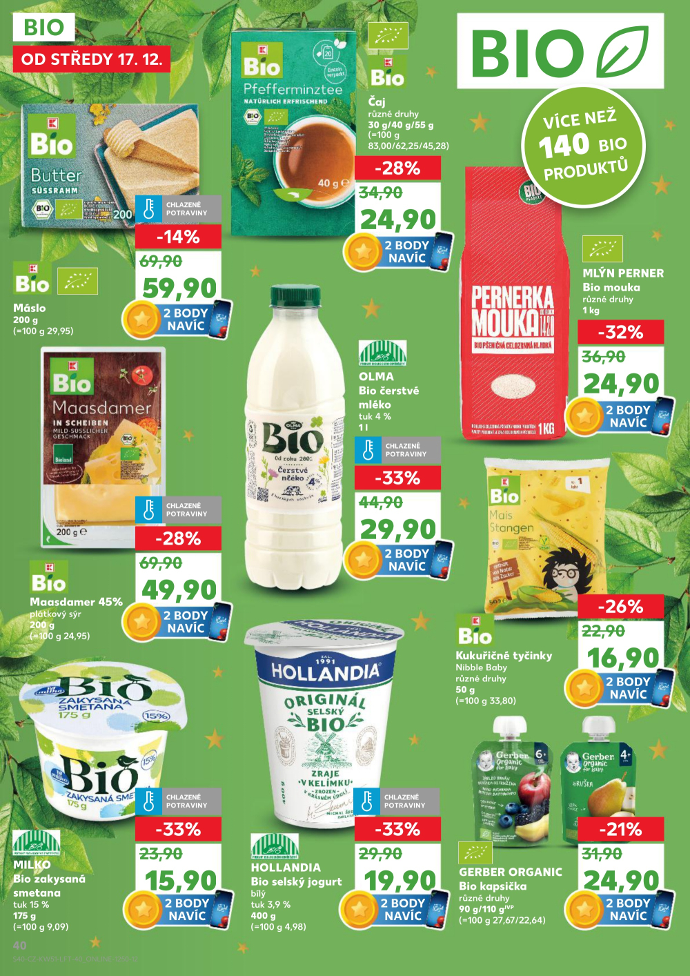 Leták Kaufland leták Třebíč, Spojovací - strana 40