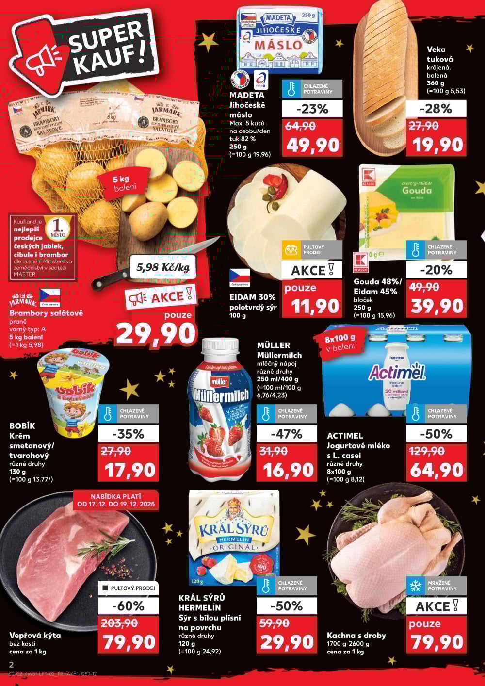 Leták Kaufland leták Prostějov, Okružní ulice - strana 2