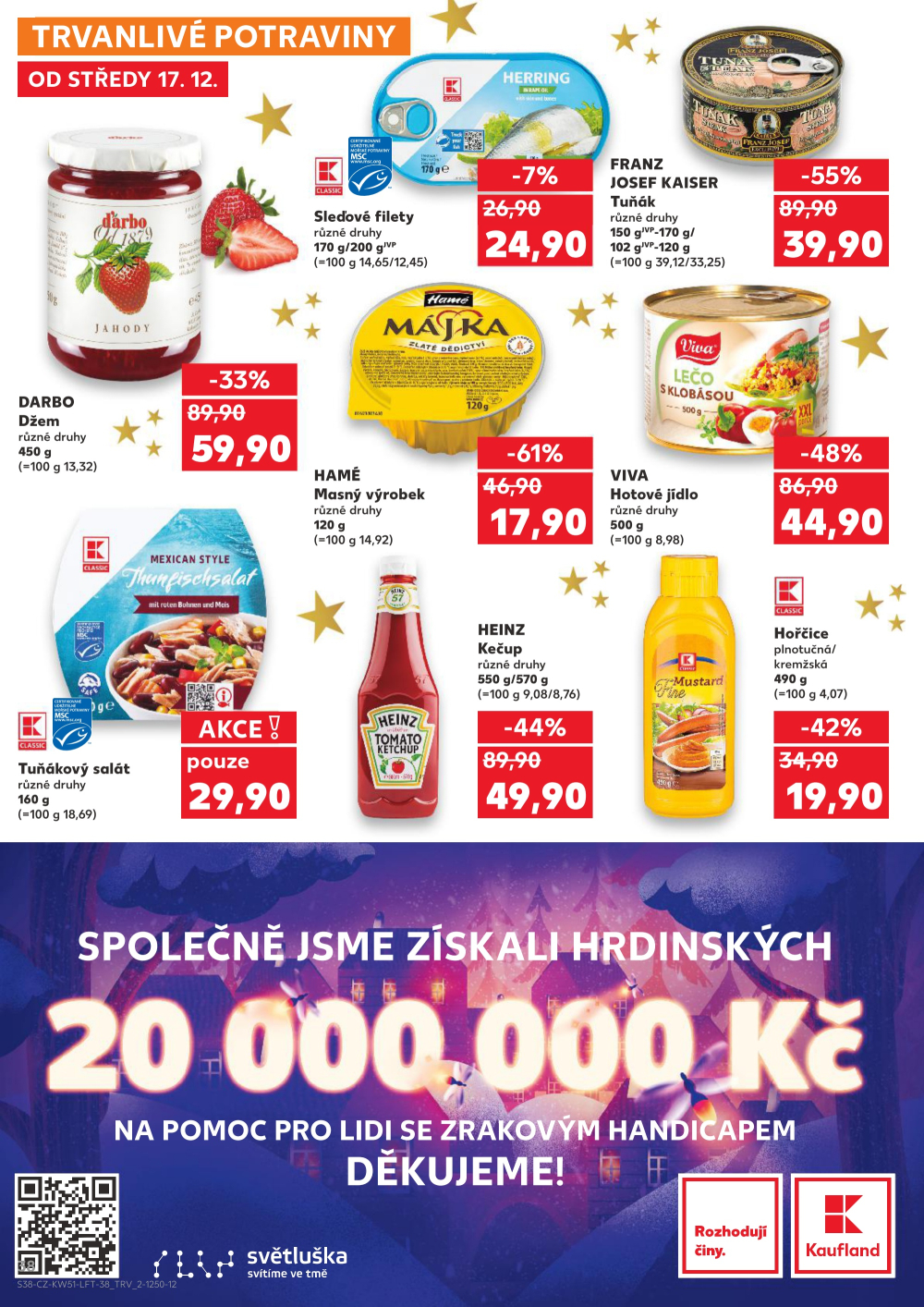 Leták Kaufland leták Olomouc, Hněvotínská - strana 38