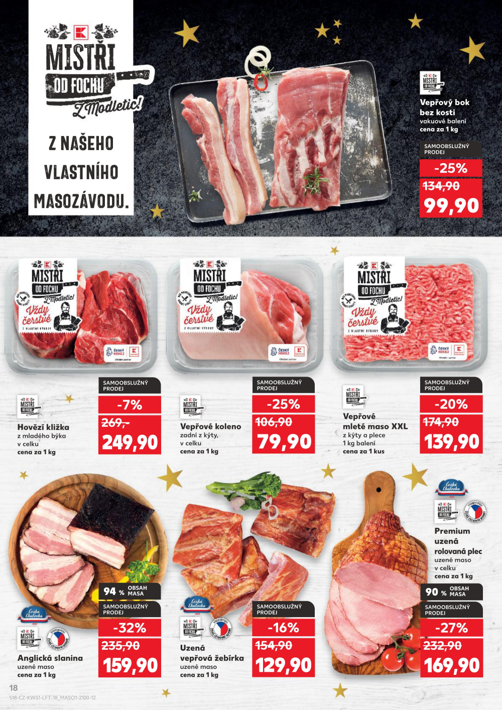 Leták Kaufland leták Brno - Ponava - strana 18