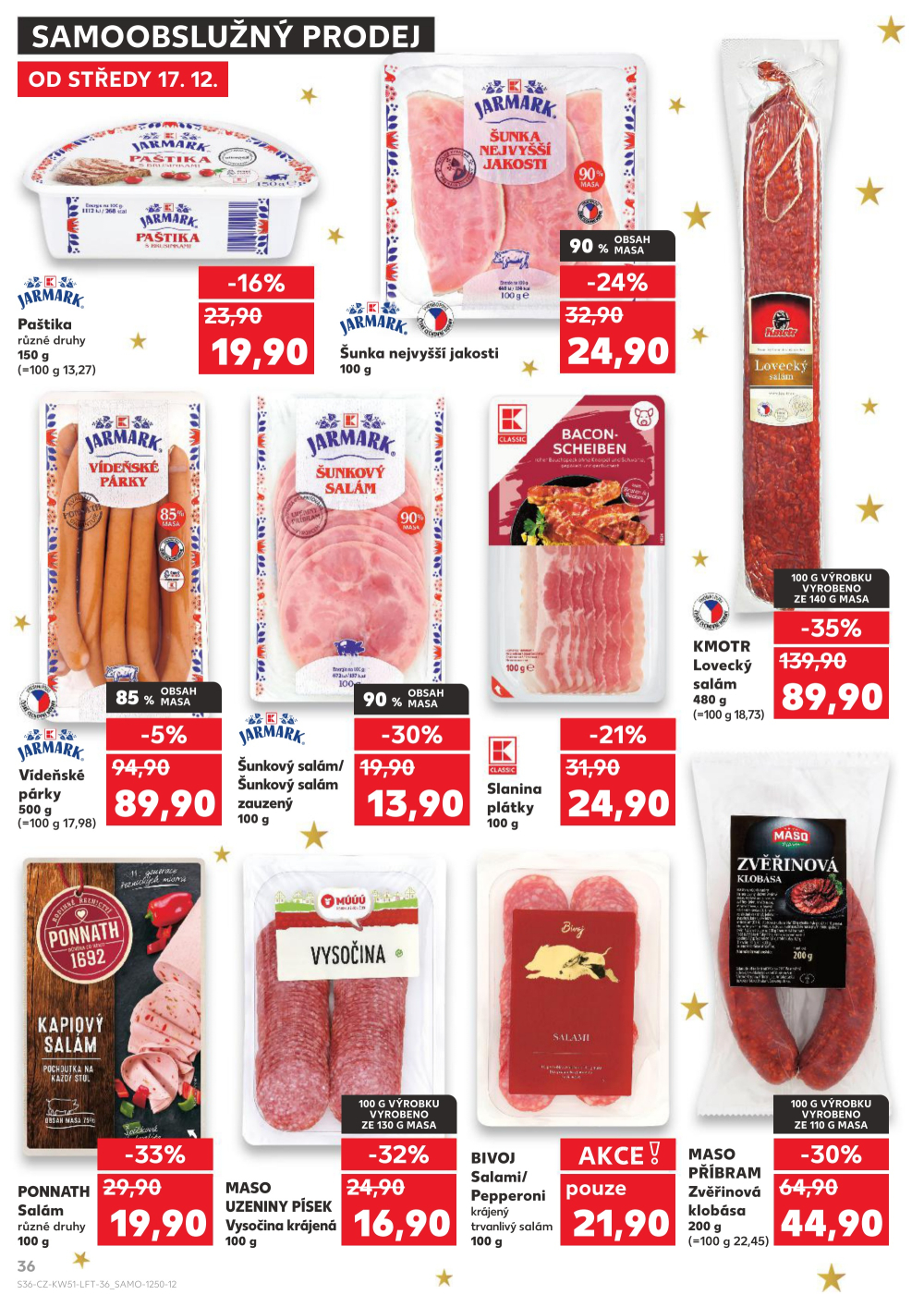 Leták Kaufland leták Vyškov - strana 36