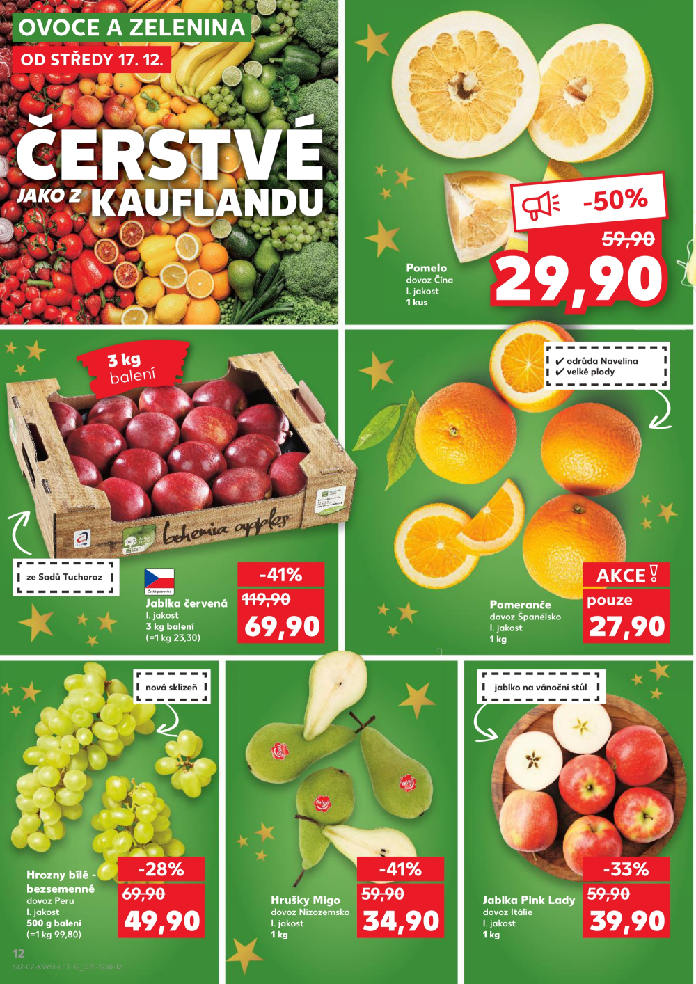 Leták Kaufland leták Veselí nad Moravou - strana 12