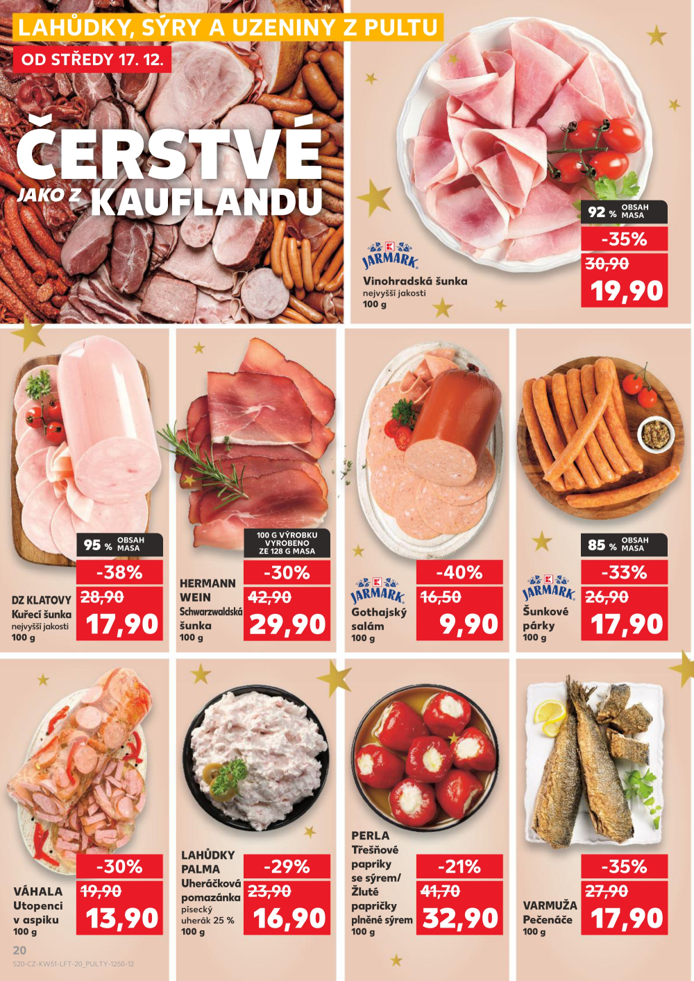 Leták Kaufland leták Veselí nad Moravou - strana 20