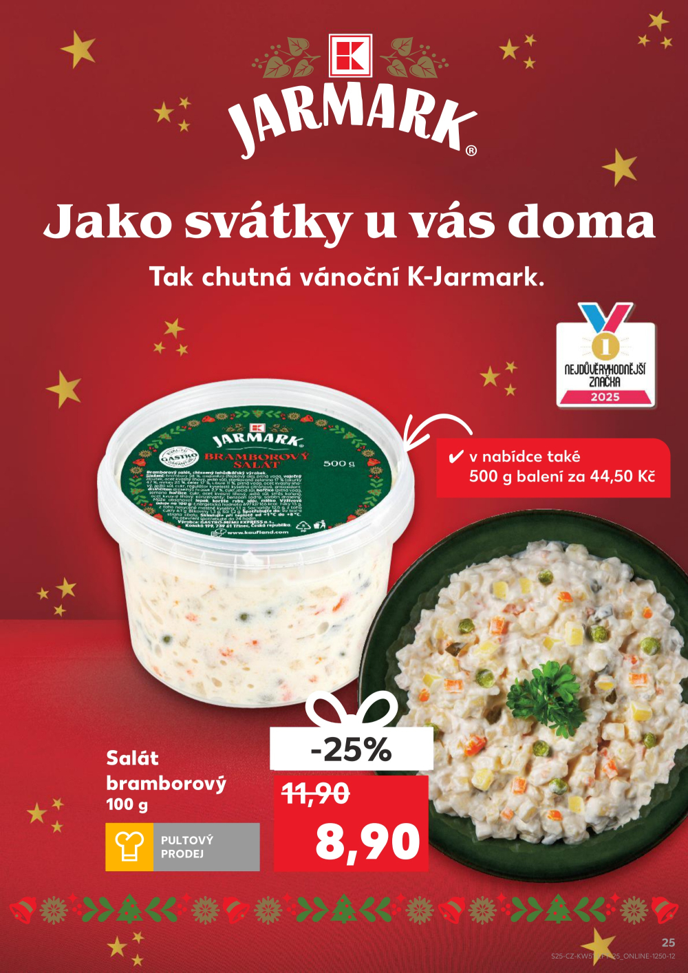 Leták Kaufland leták Rychnov nad Kněžnou - strana 25