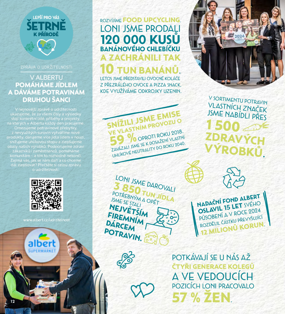 Leták Albert magazín - strana 12