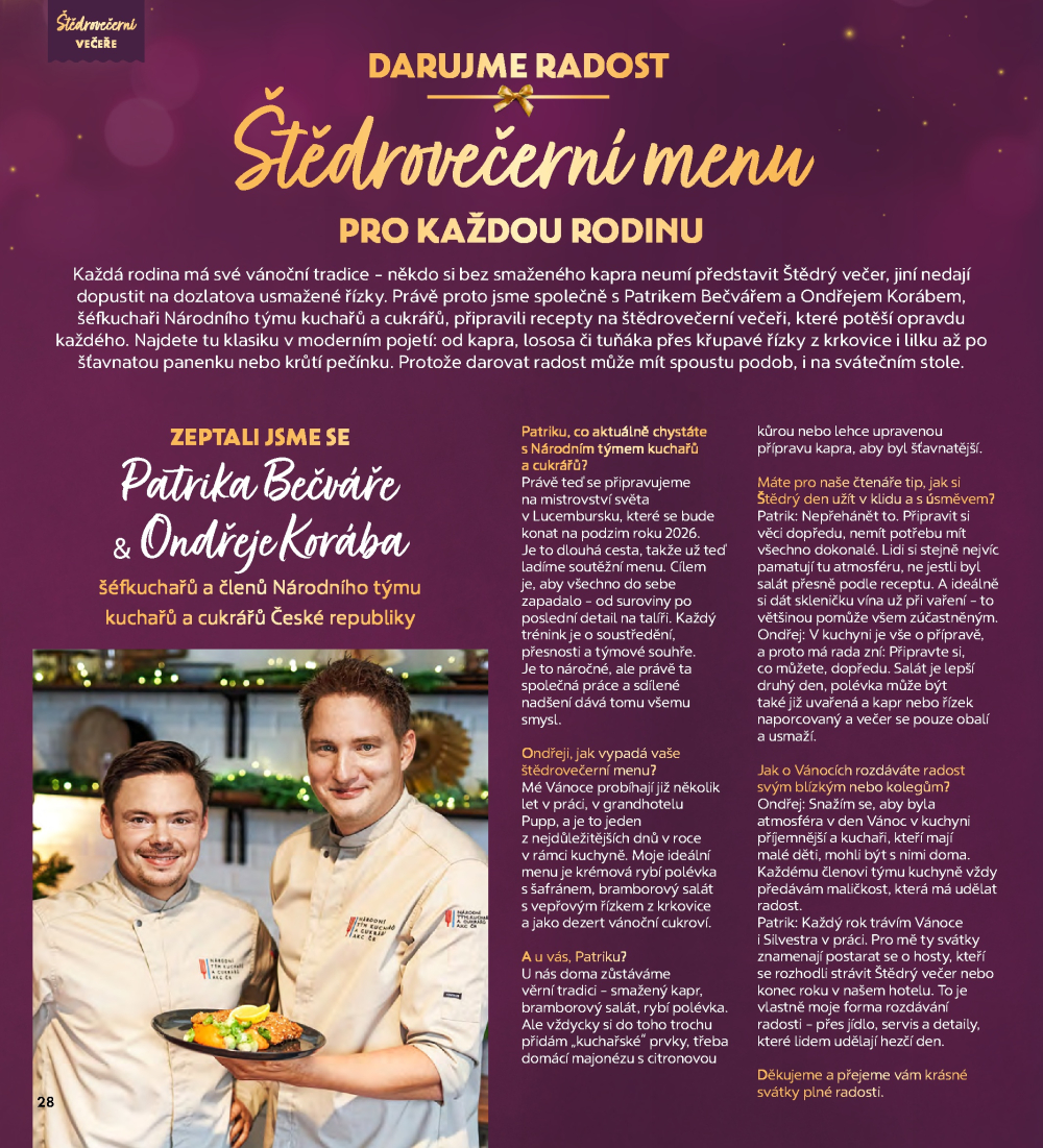 Leták Albert magazín - strana 28