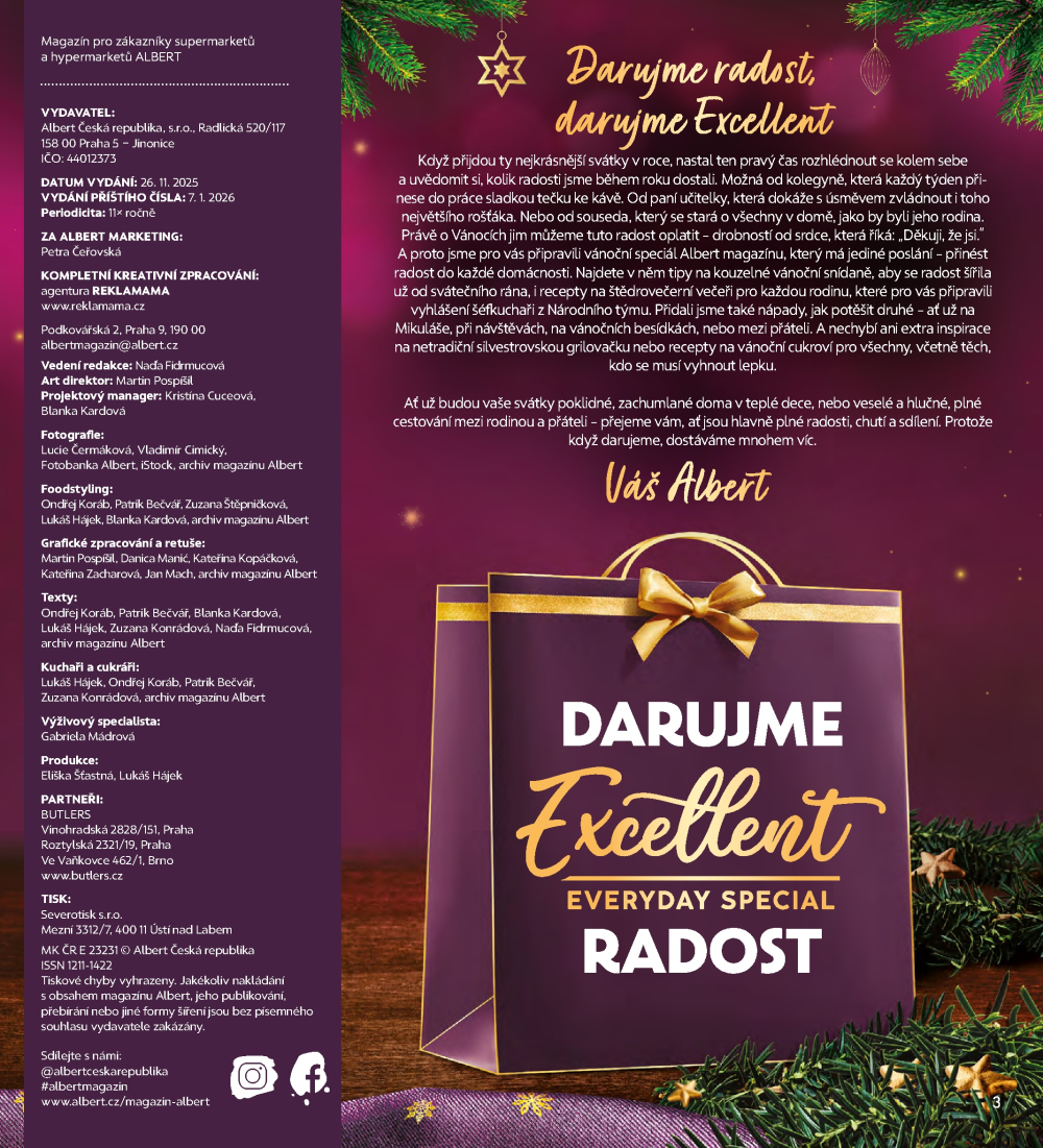 Leták Albert magazín - strana 3