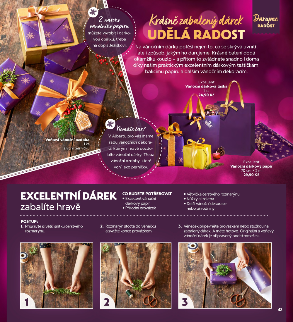Leták Albert magazín - strana 43