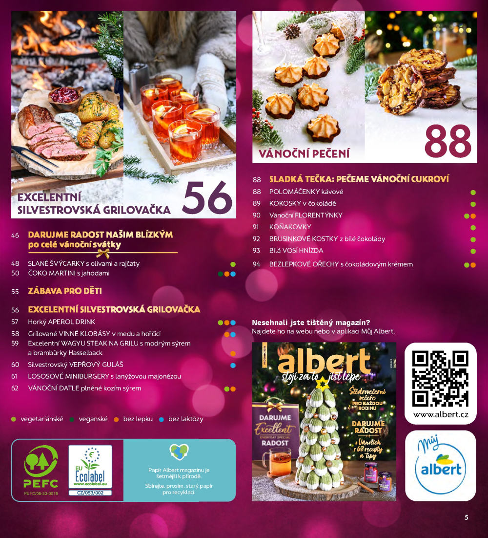 Leták Albert magazín - strana 5
