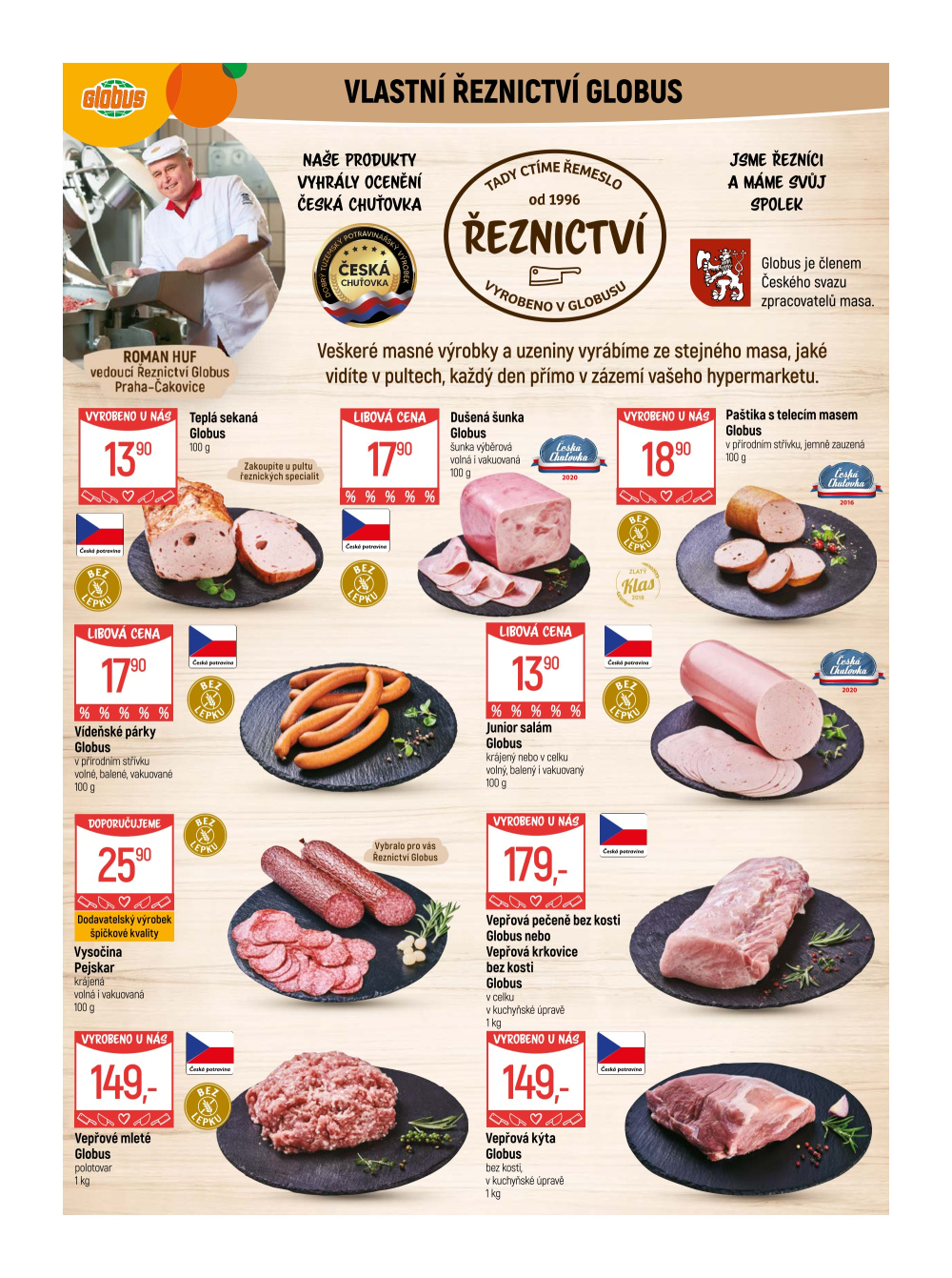 Leták Globus leták Praha - Čakovice - strana 3