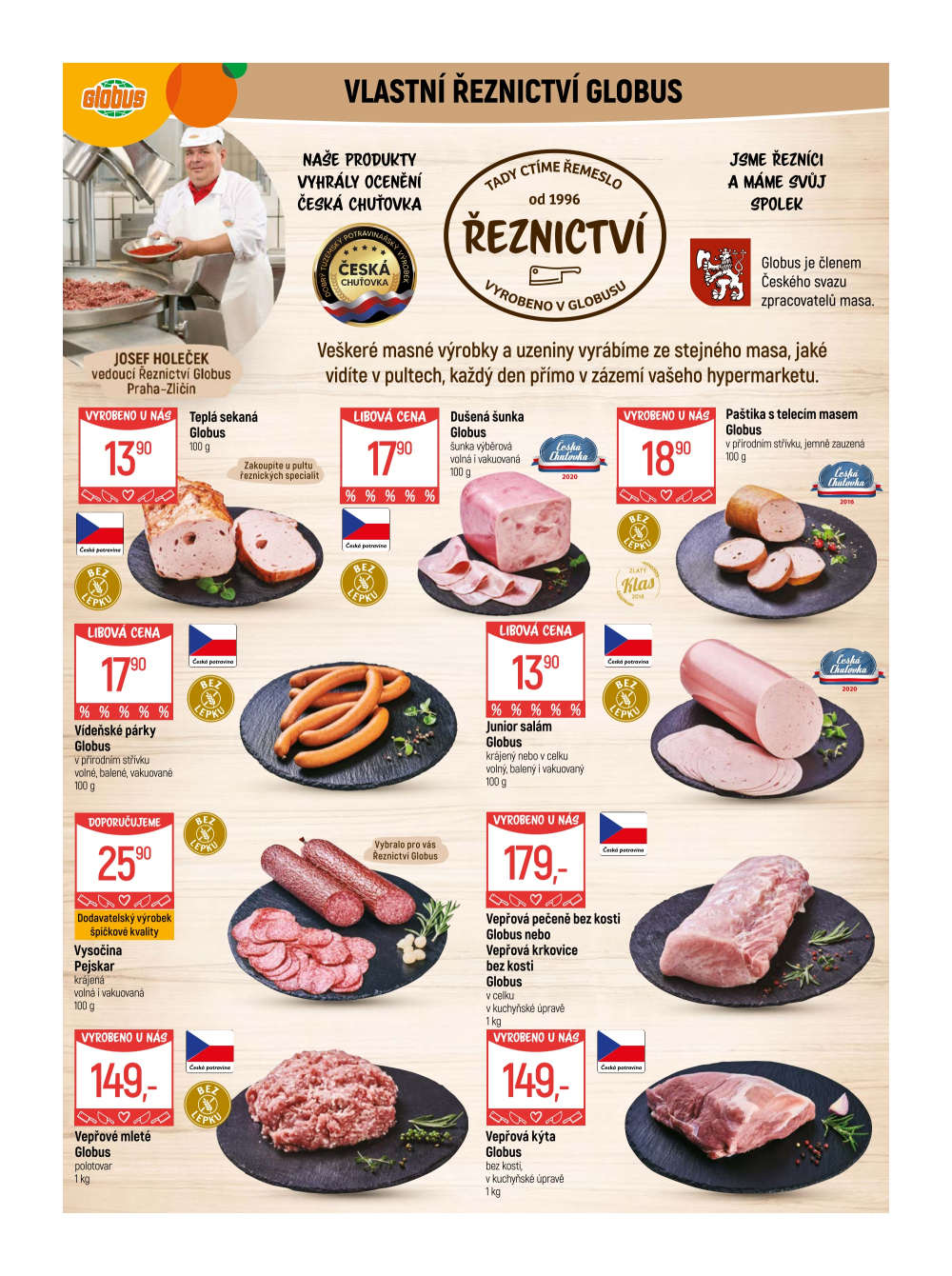 Leták Globus leták Praha - Zličín - strana 3