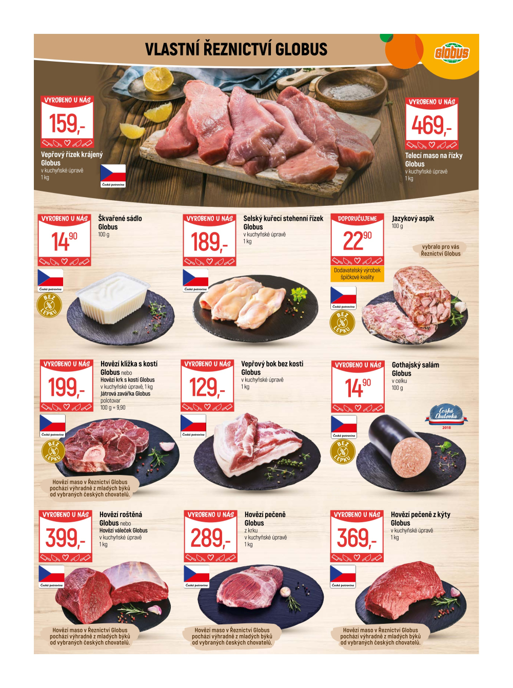 Leták Globus leták Praha - Zličín - strana 4