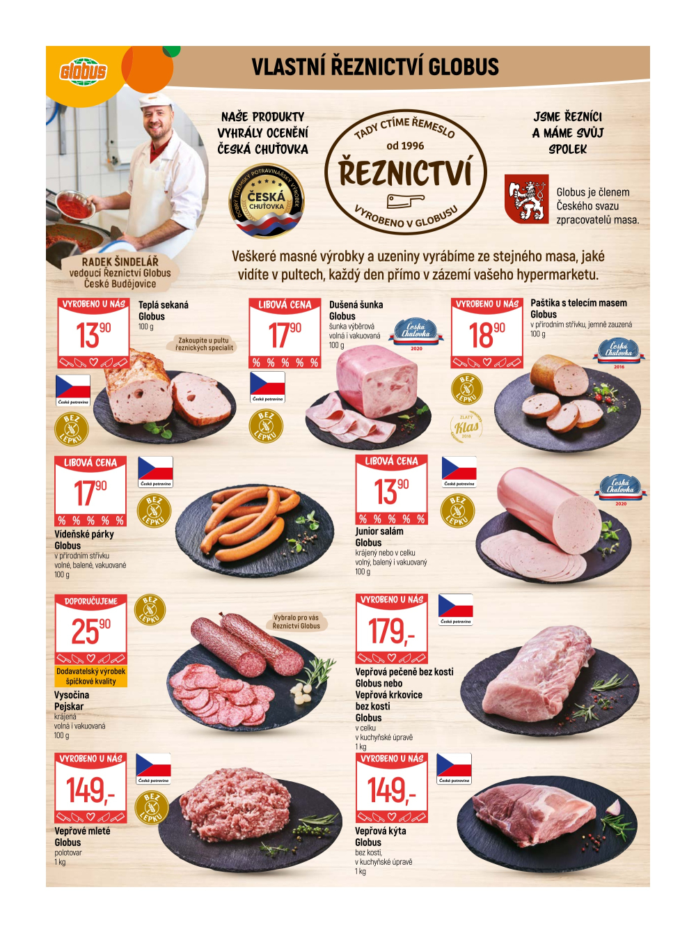 Leták Globus leták České Budějovice - strana 3