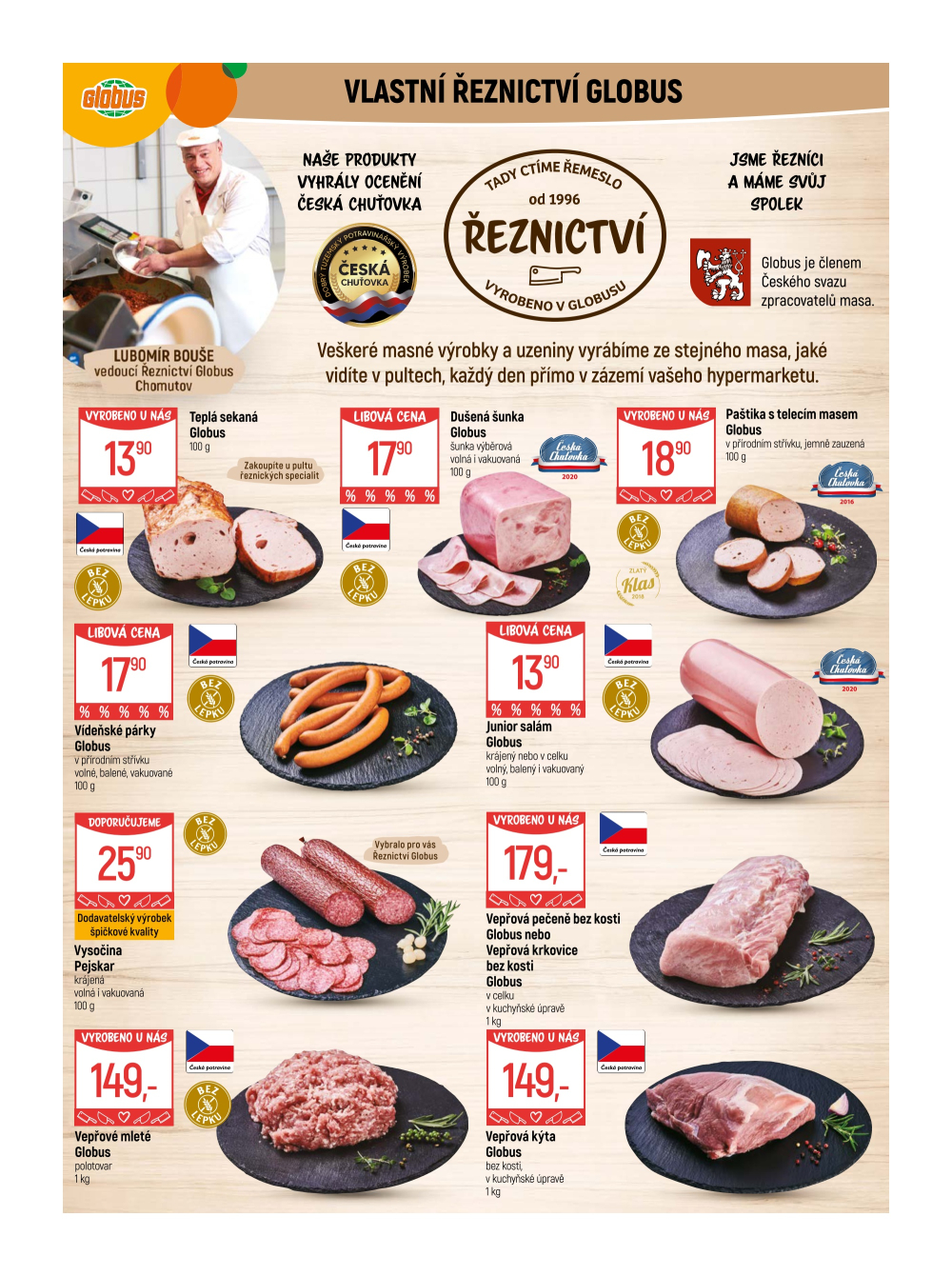 Leták Globus leták Chomutov - strana 3