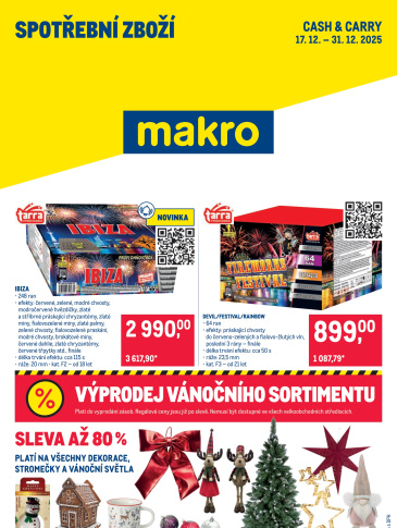 Makro leták - Spotřební zboží