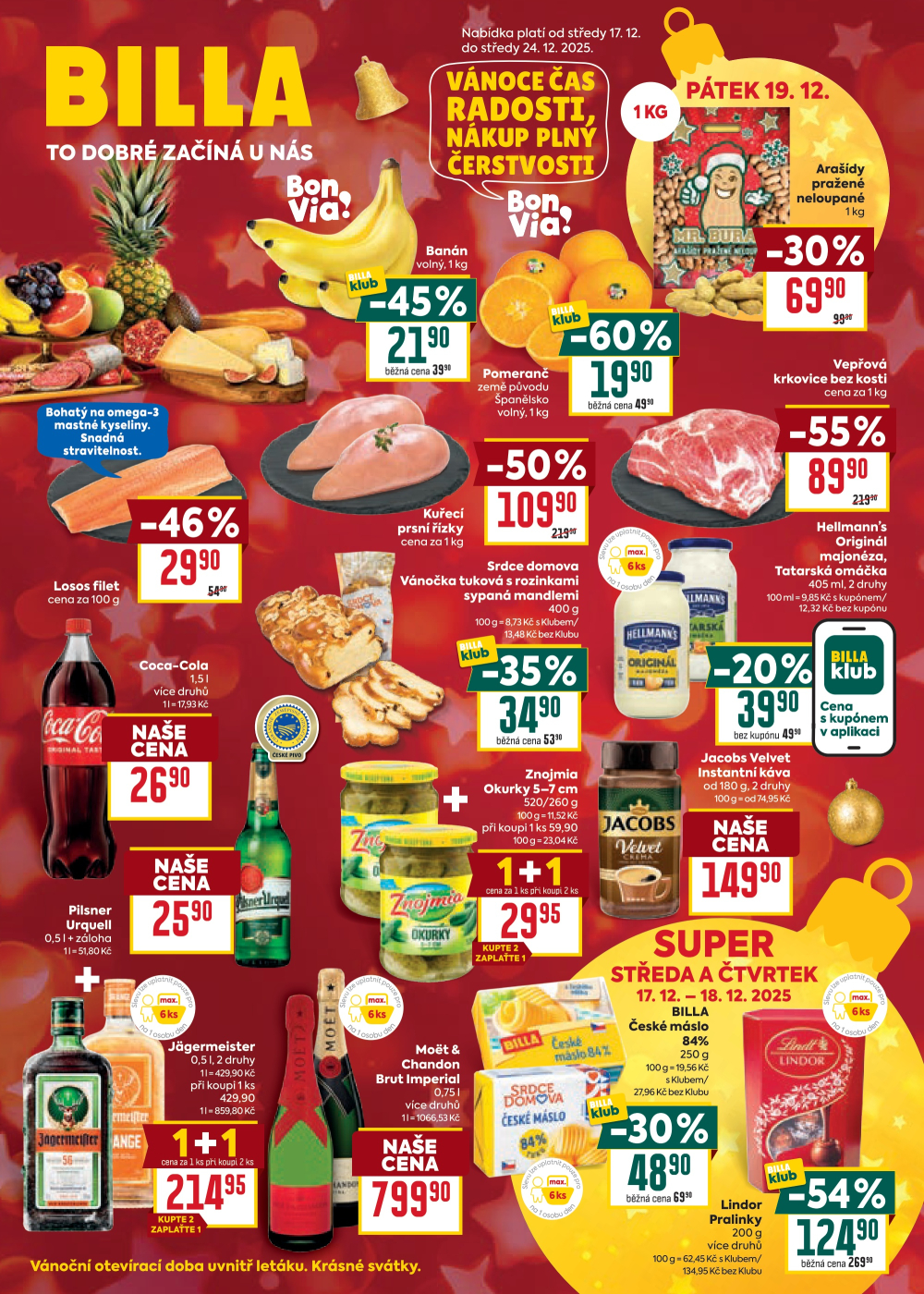 Leták BILLA malý leták - strana 1
