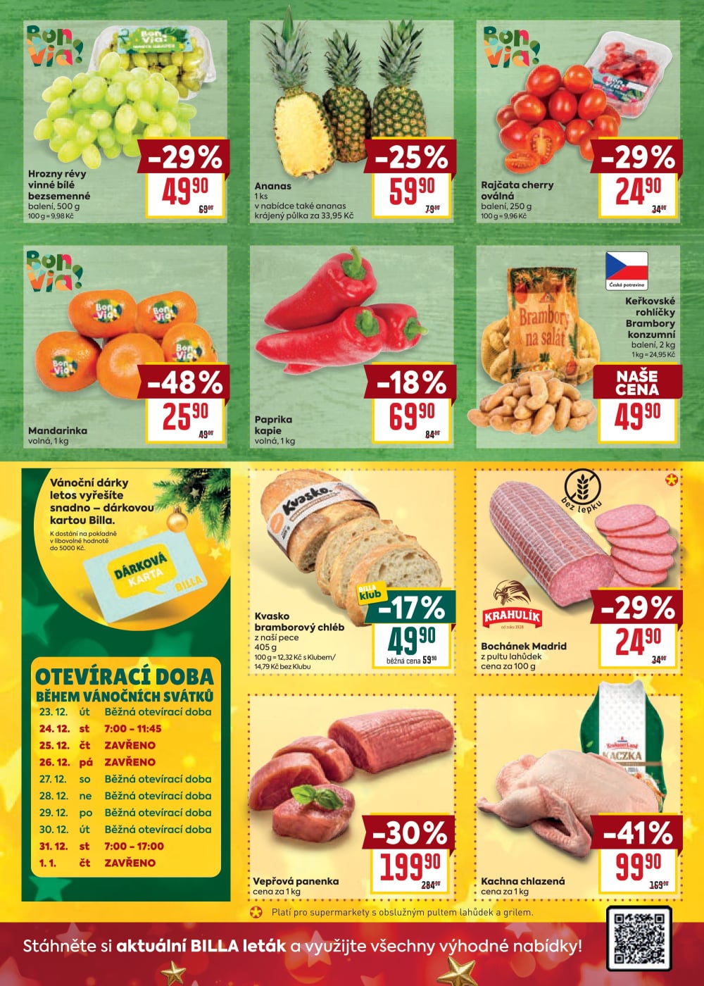 Leták BILLA malý leták - strana 2