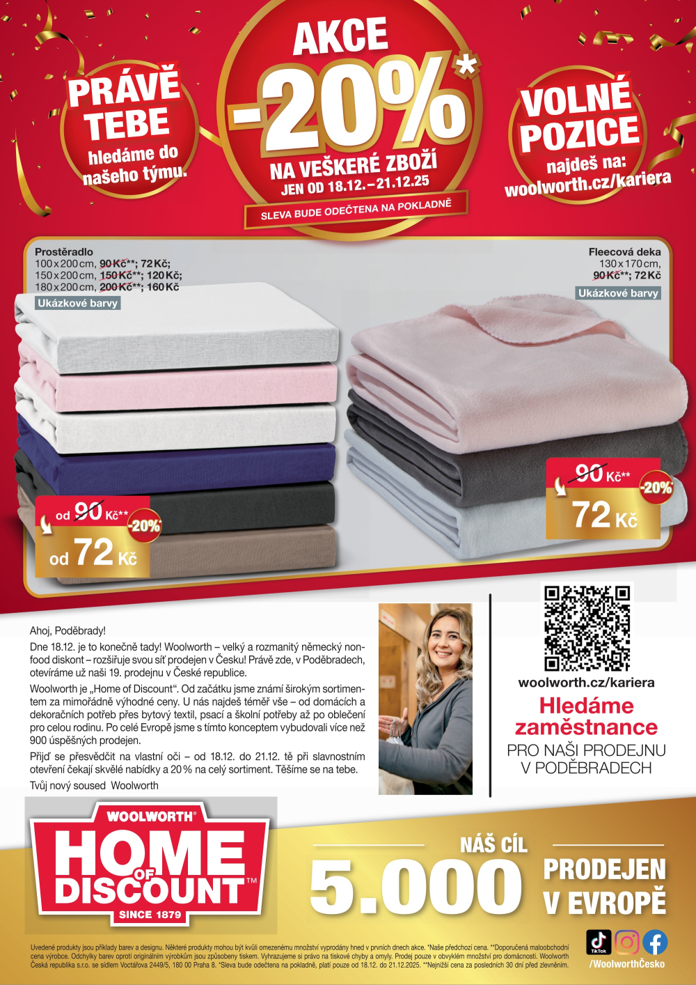 Leták Woolworth leták - Poděbrady - strana 13