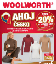 Akční leták Woolworth  - Poděbrady