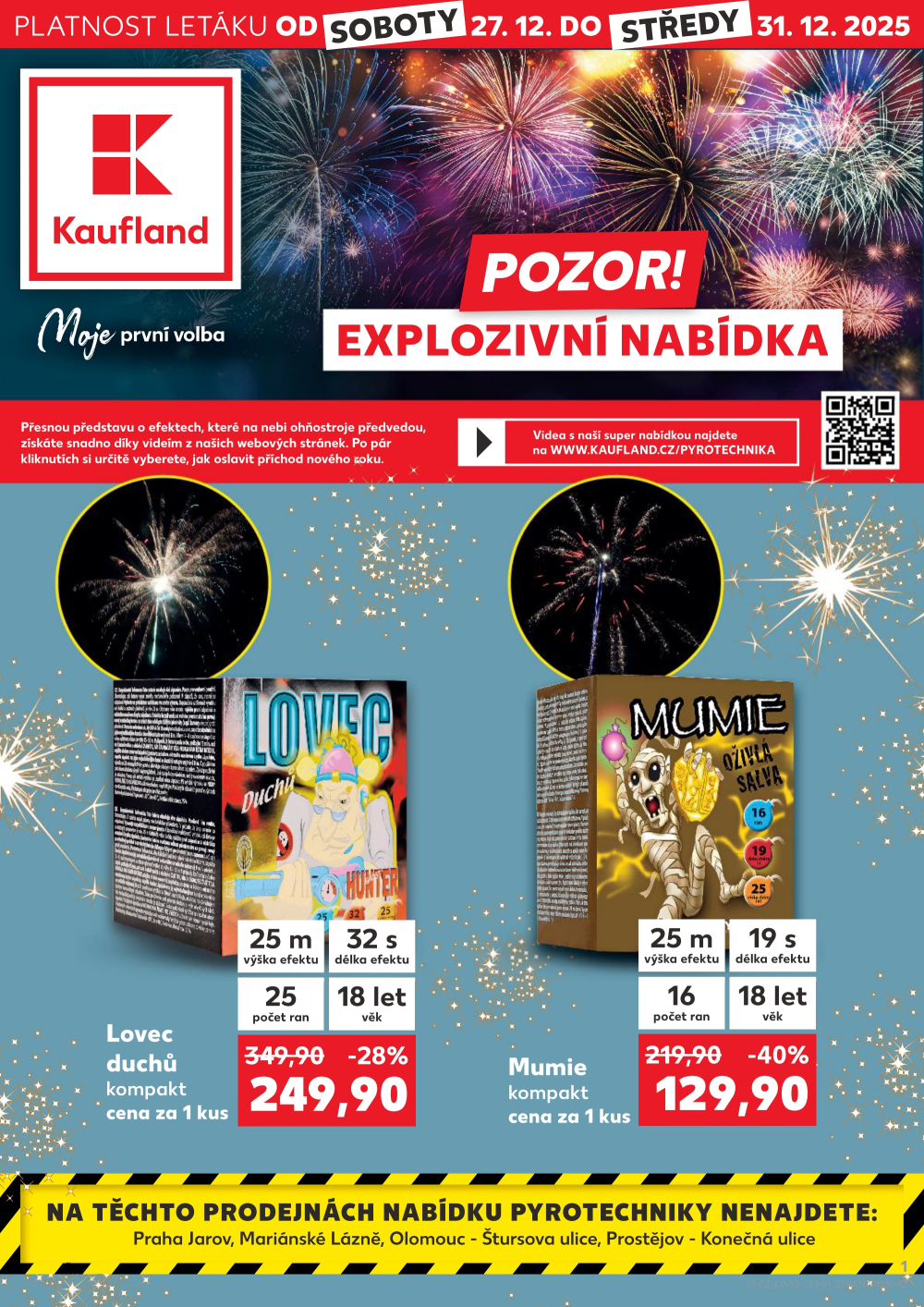 Leták Kaufland leták - Spotřební zboží - strana 1