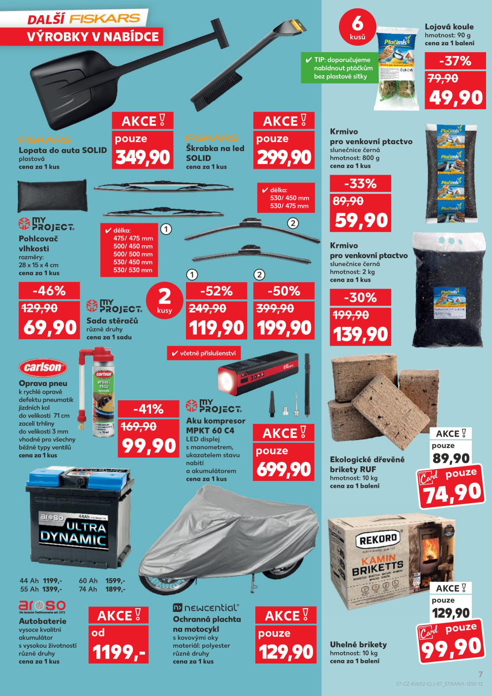 Leták Kaufland leták - Spotřební zboží - strana 7