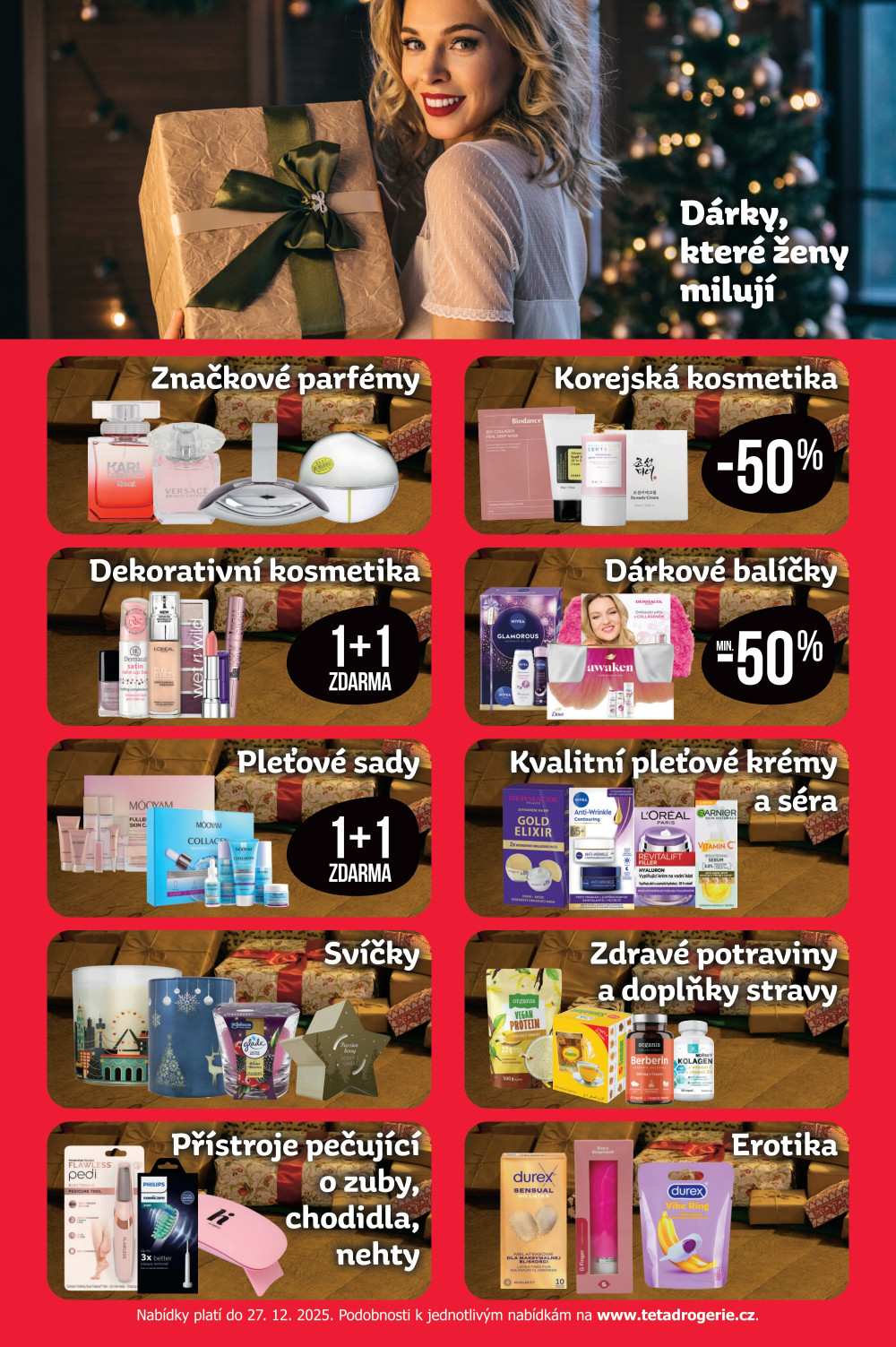 Leták Teta drogerie - Vánoční dárky - strana 2