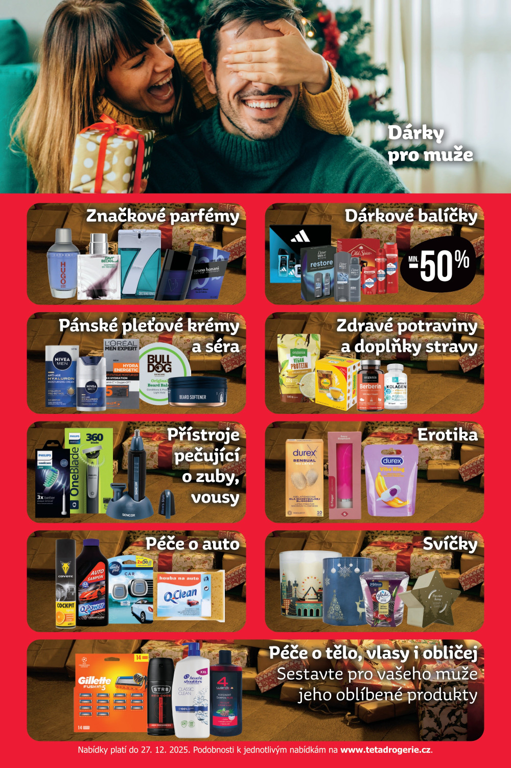 Leták Teta drogerie - Vánoční dárky - strana 3