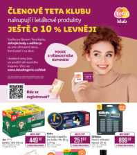 Akční leták Teta drogerie - Teta klub