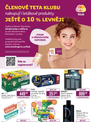 Teta drogerie - Teta klub