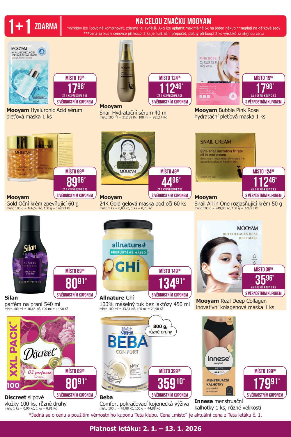 Leták Teta drogerie - Teta klub - strana 2