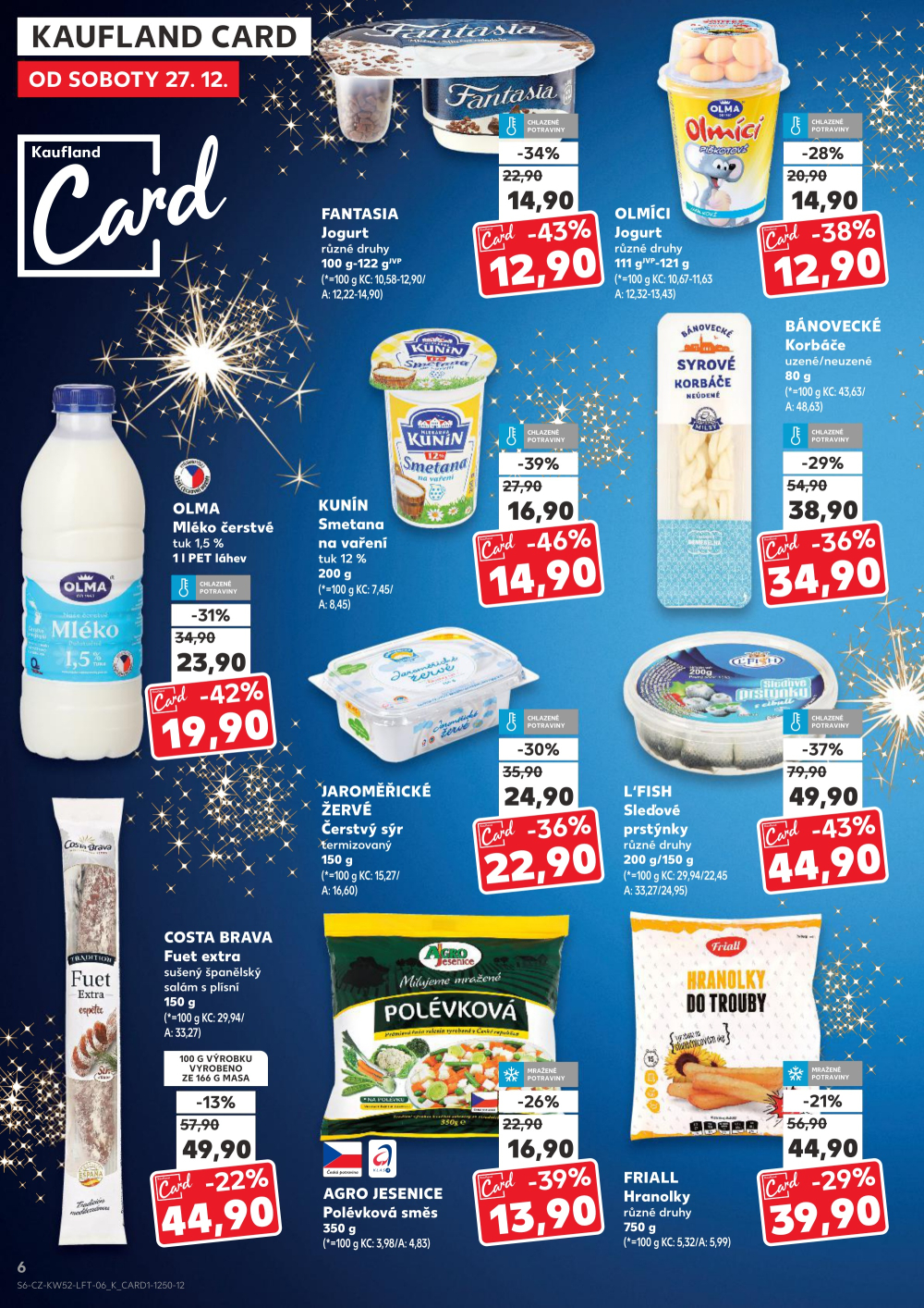 Leták Kaufland leták Ostrava - Mariánské Hory - strana 6