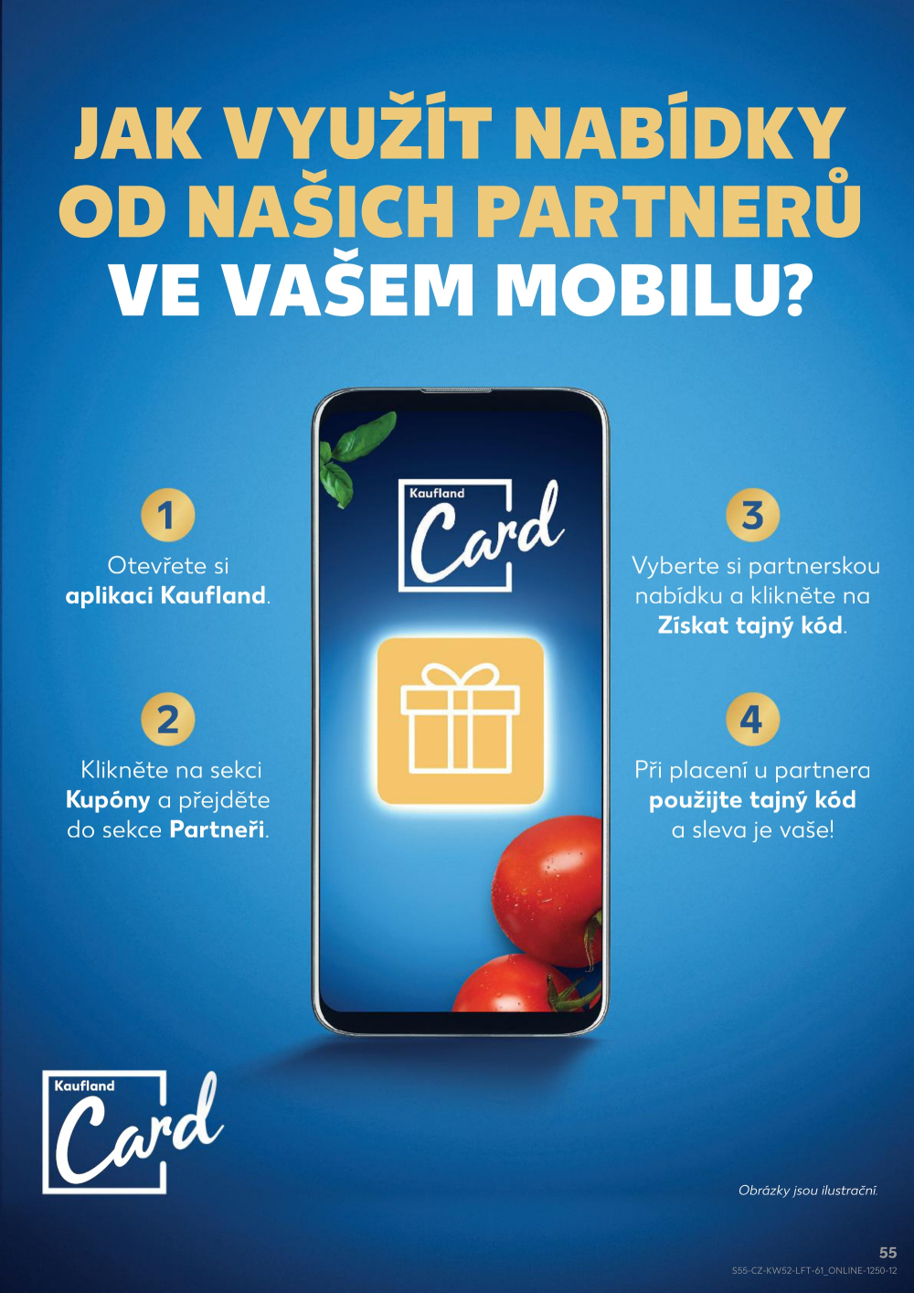 Leták Kaufland leták Teplice, Čs. Dobrovolců - strana 55