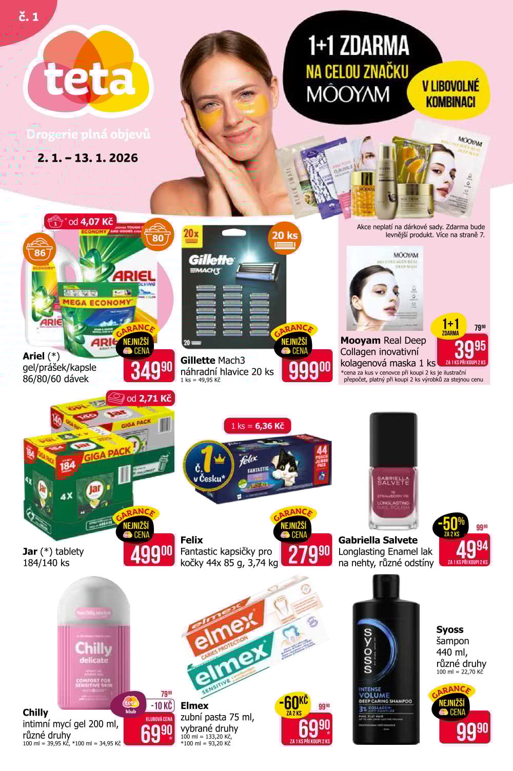 Leták Teta drogerie leták - strana 1