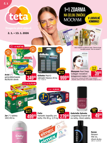 Teta drogerie leták