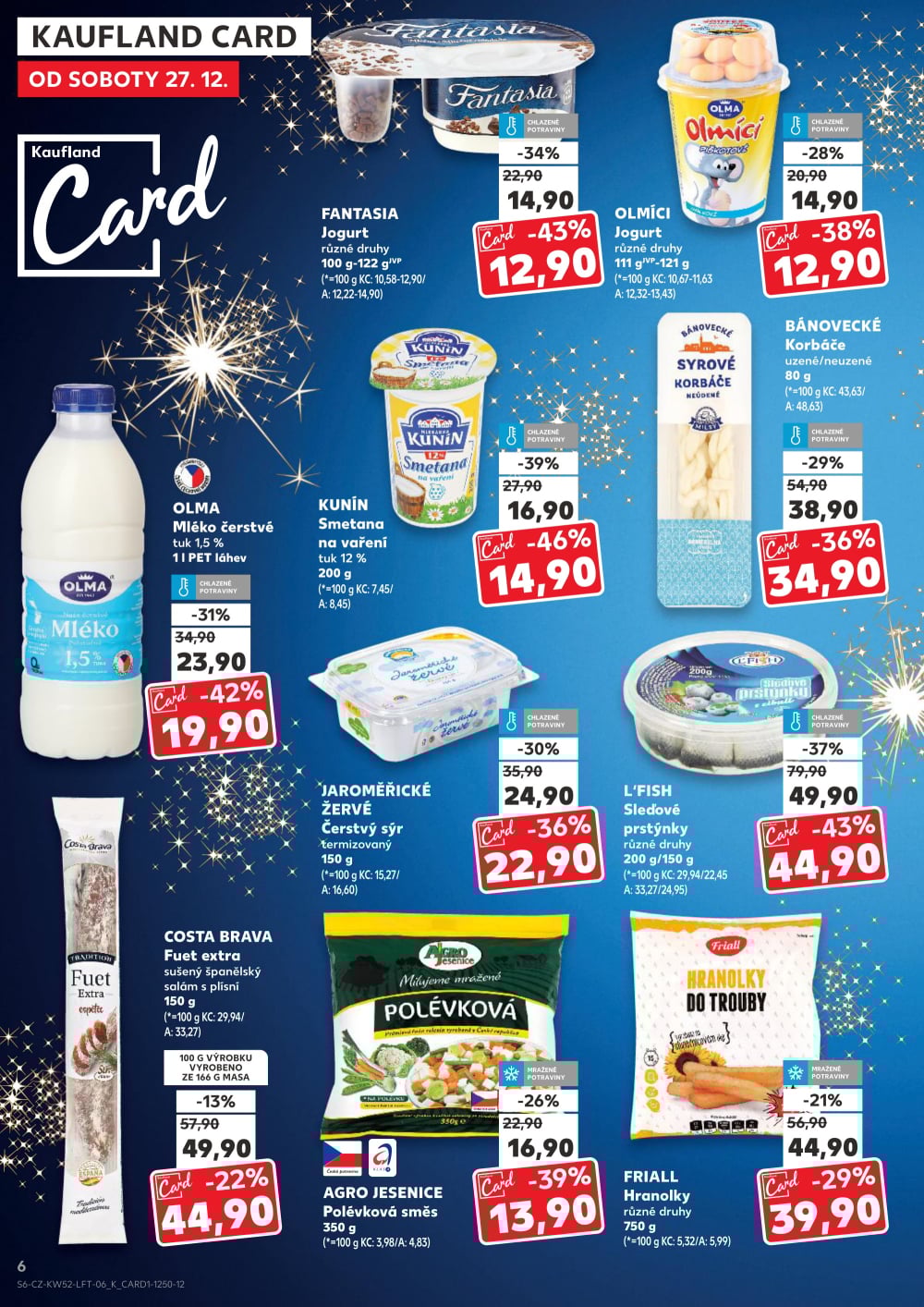 Leták Kaufland leták Ústí nad Labem, Okružní - strana 6