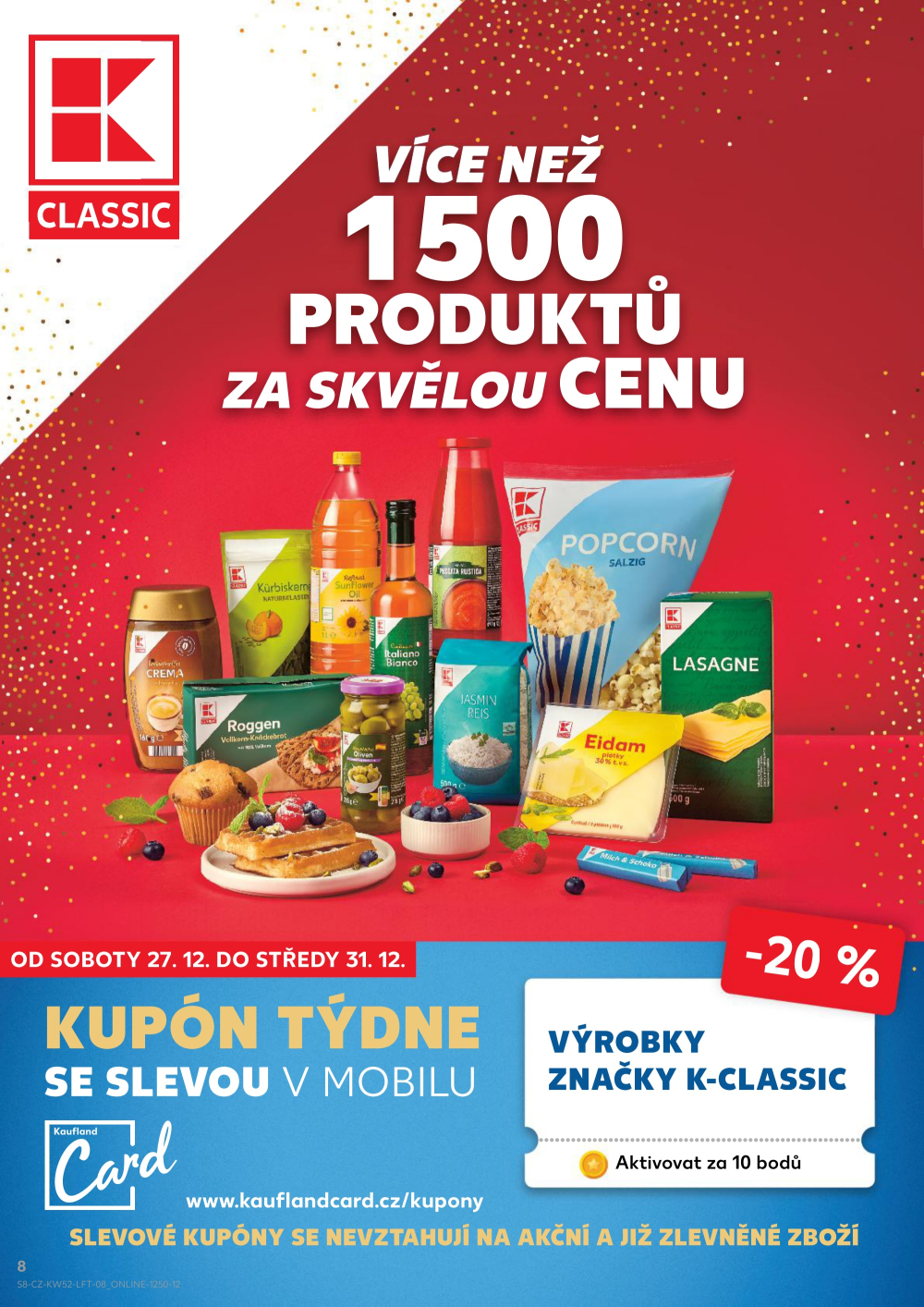 Leták Kaufland leták Jablonec nad Nisou, U Kostela - strana 8