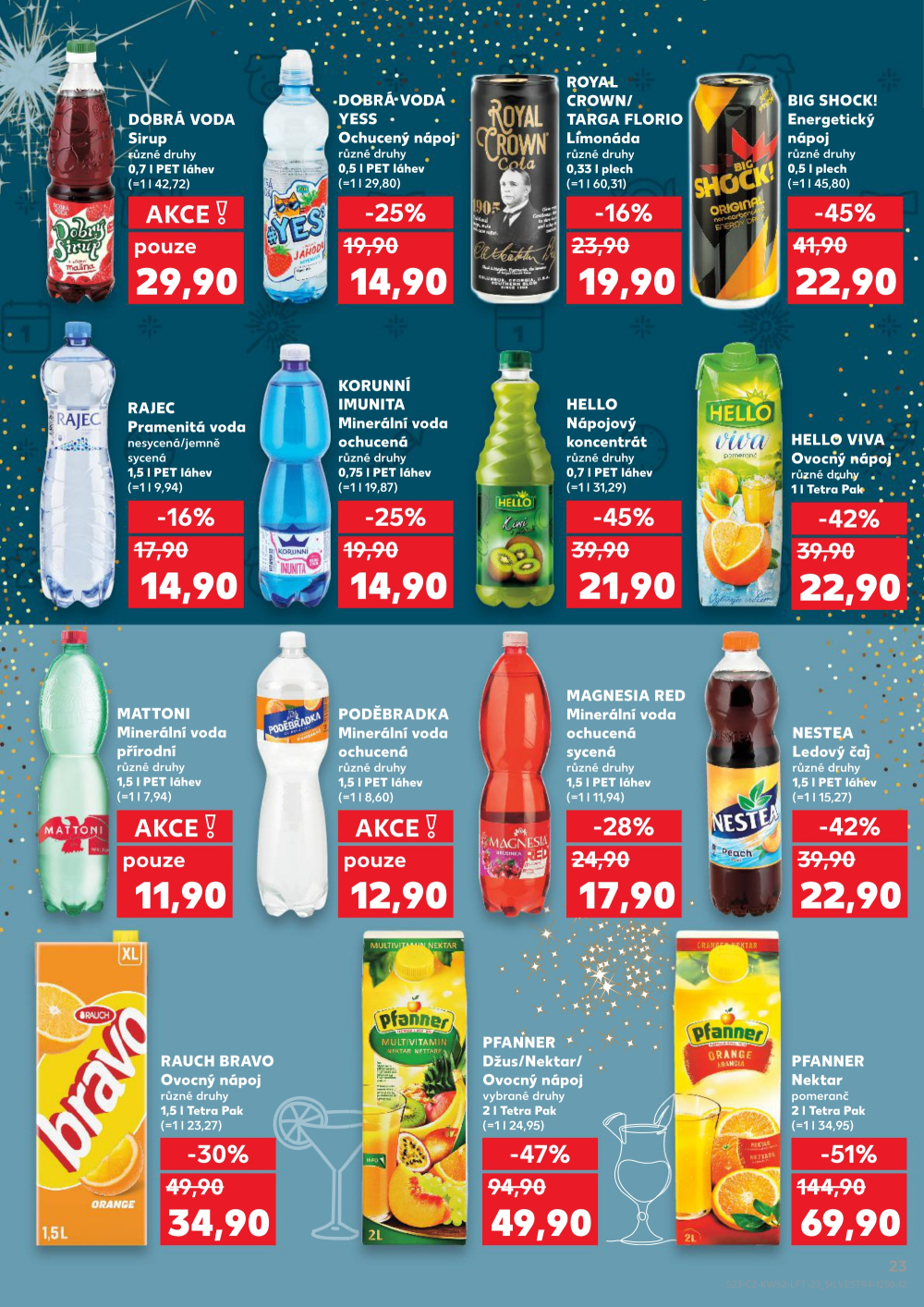 Leták Kaufland České Budějovice, Milady Horákové - strana 23