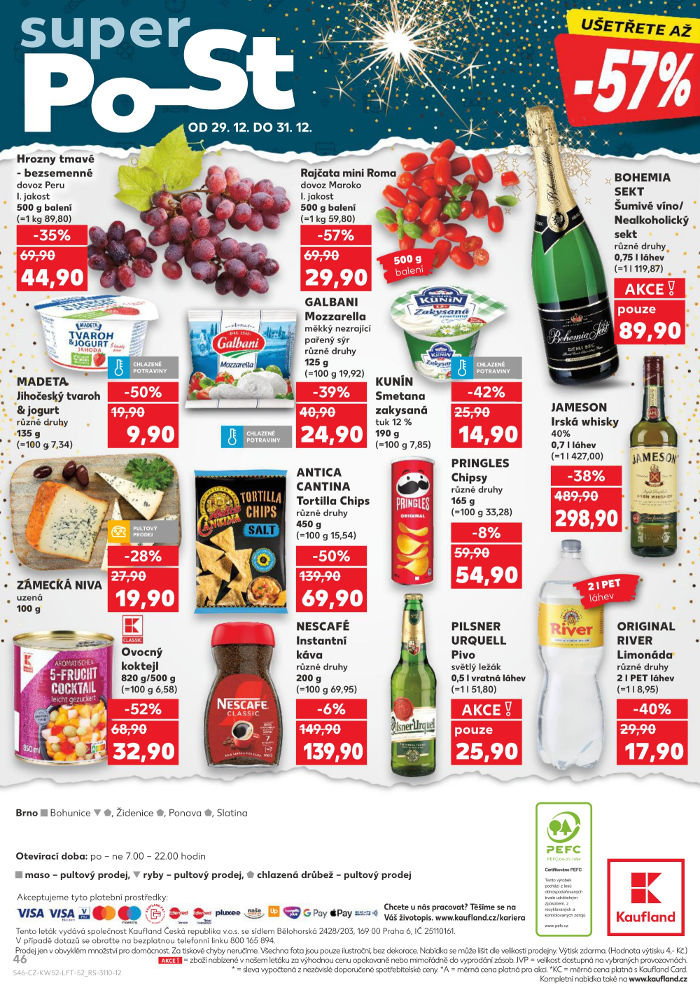 Leták Kaufland leták Brno - Ponava - strana 46