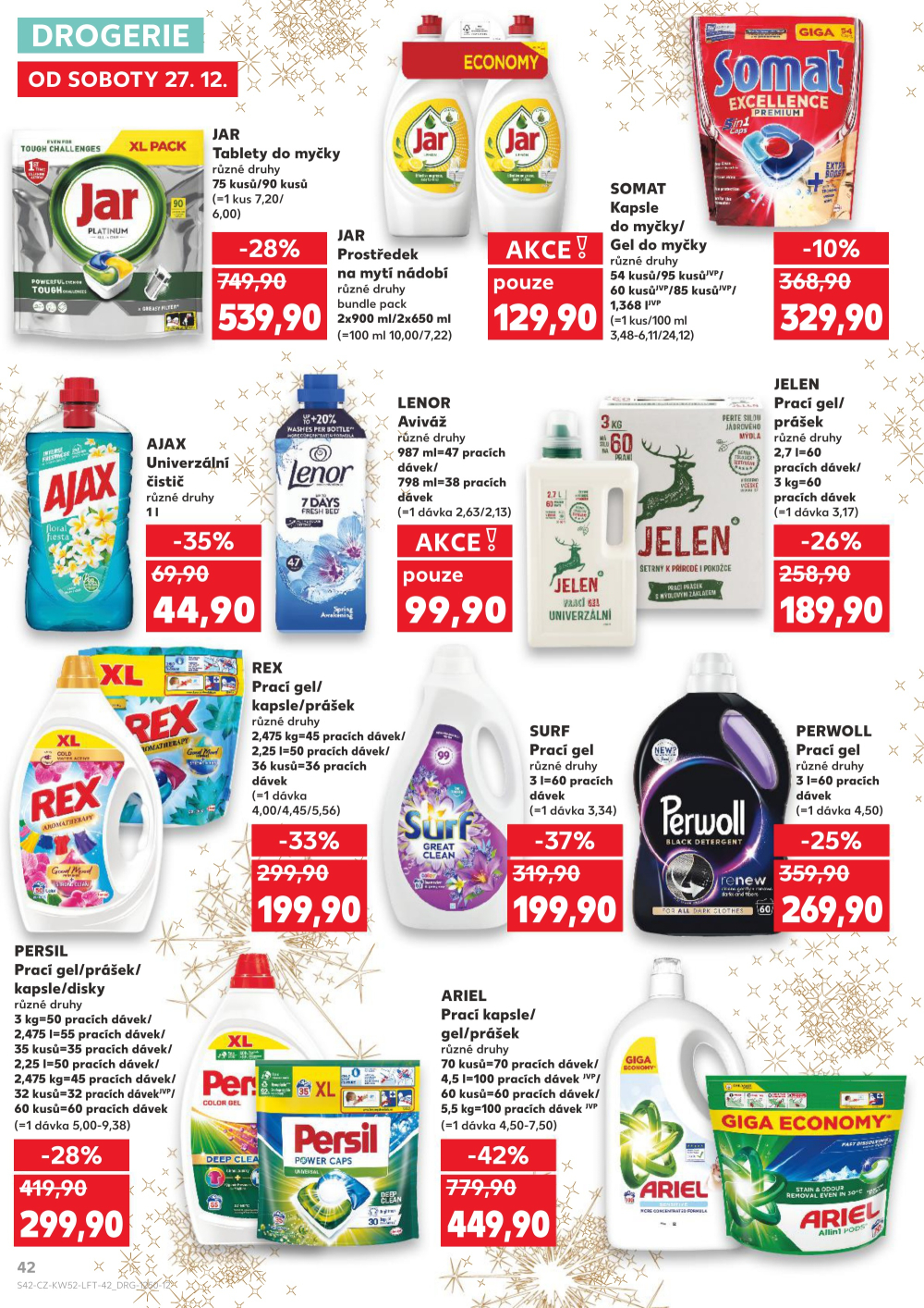 Leták Kaufland leták Dvůr Králové - strana 42