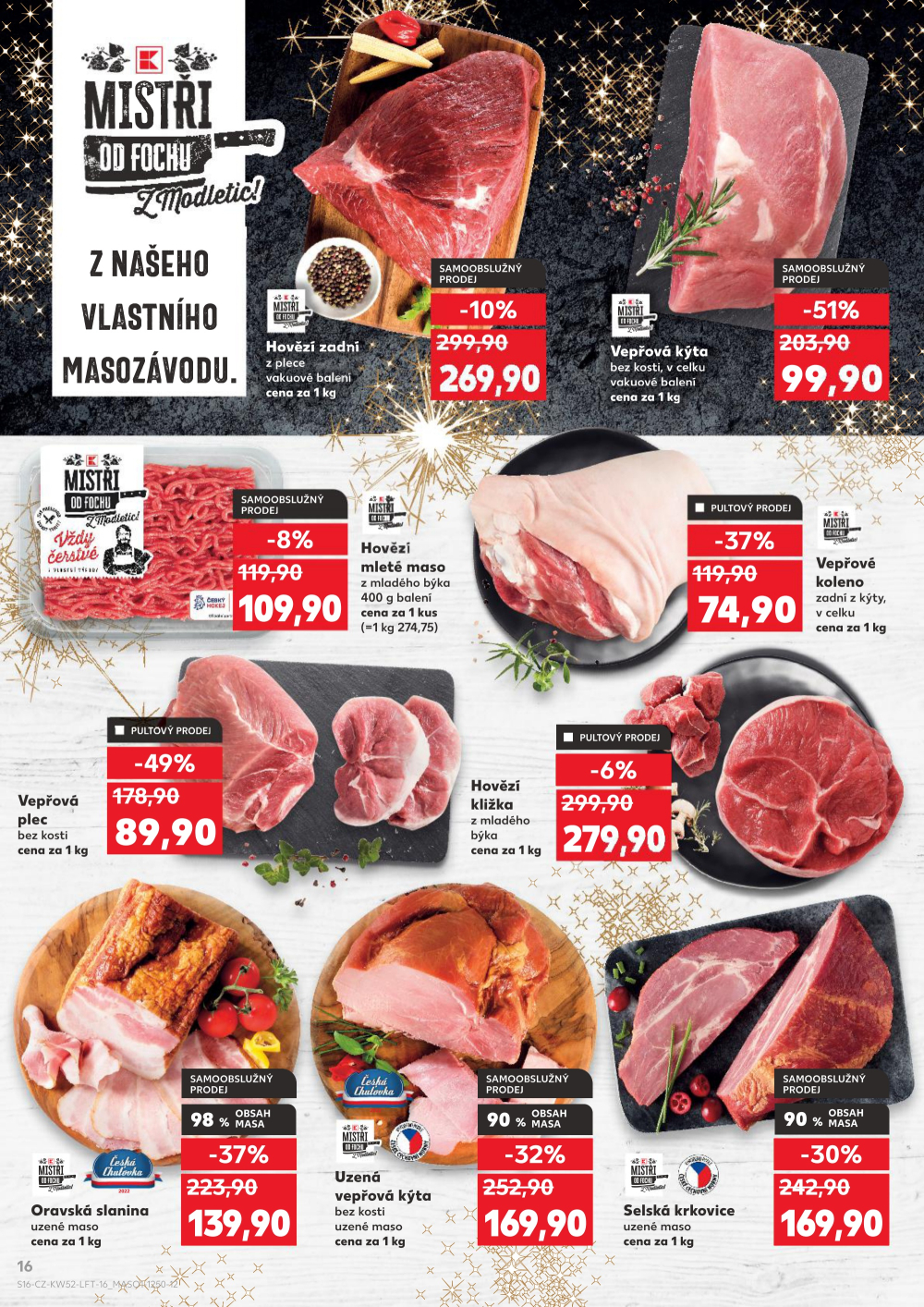 Leták Kaufland leták Brandýs nad Labem - strana 16