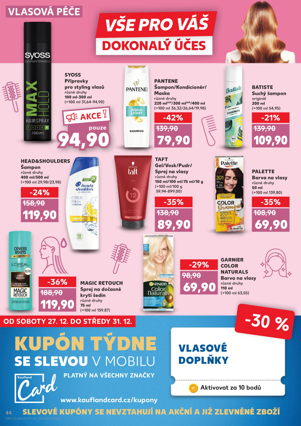 Leták Kaufland leták Mohelnice - strana 44