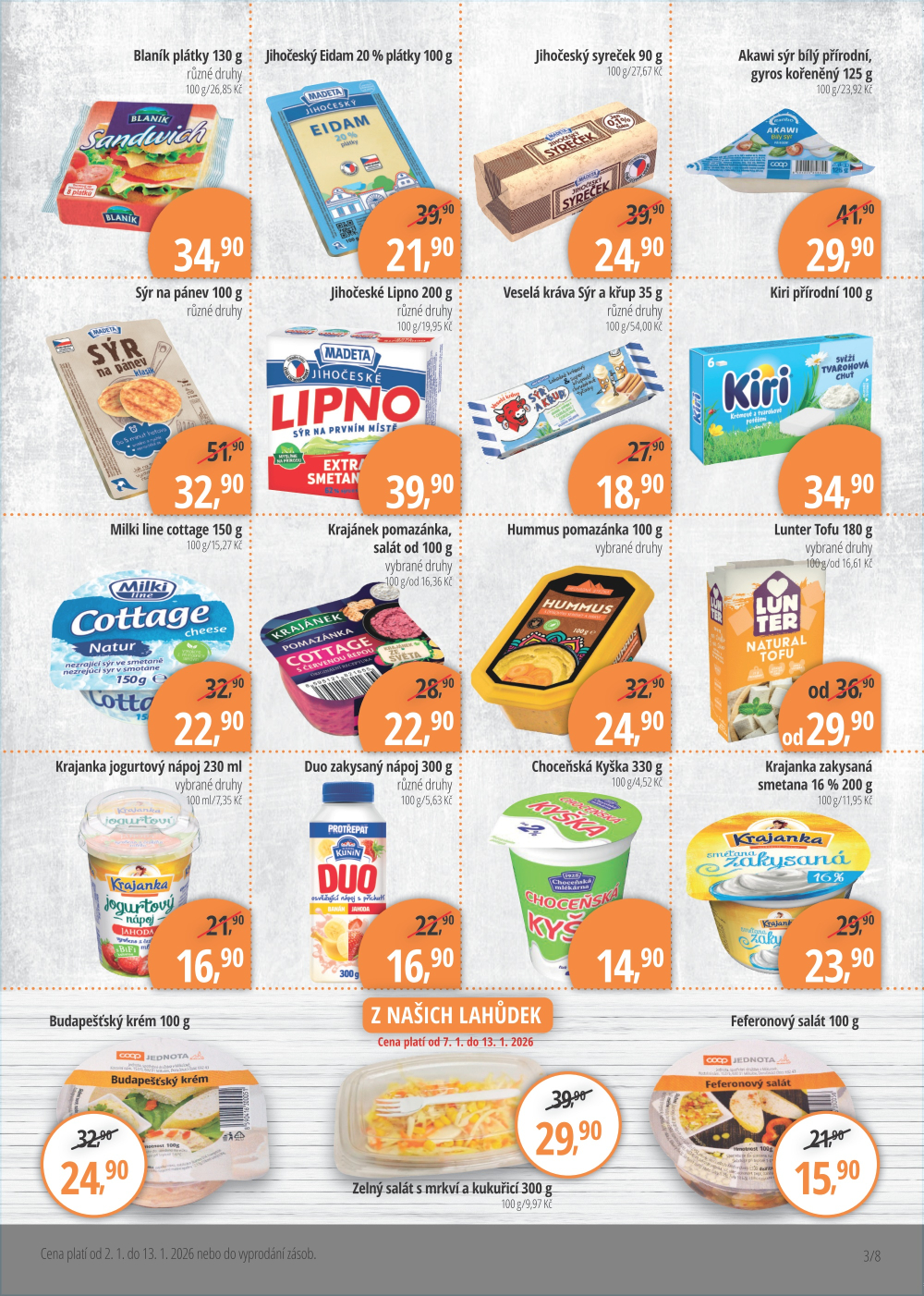 Leták Jednota Mikulov leták - strana 3