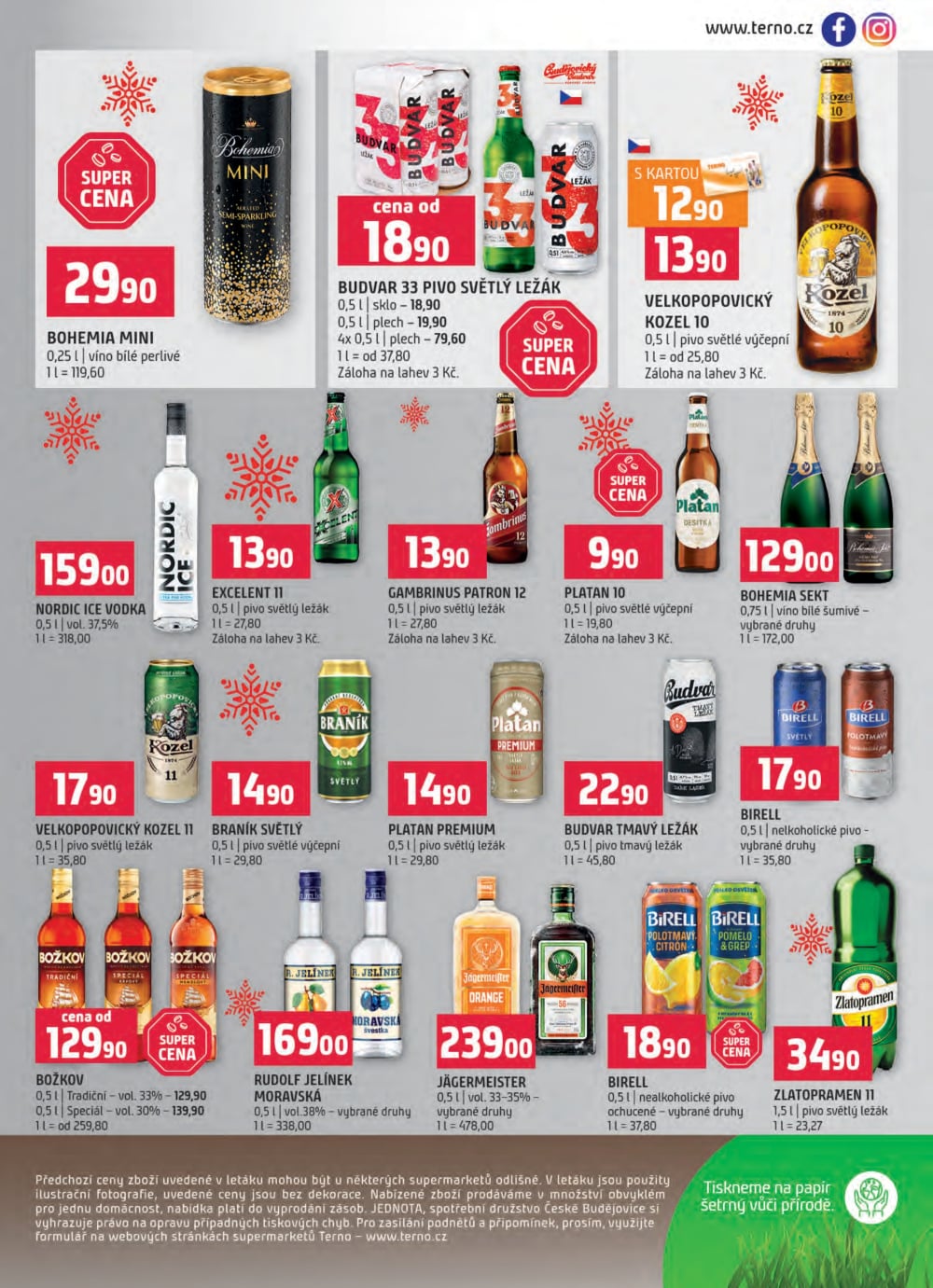 Leták Terno leták - Zlín, Český Krumlov, Prachatice, Tábor, Strakonice a Blatná - strana 13