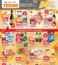 Akční leták Terno  - Zlín, Český Krumlov, Prachatice, Tábor, Strakonice a Blatná