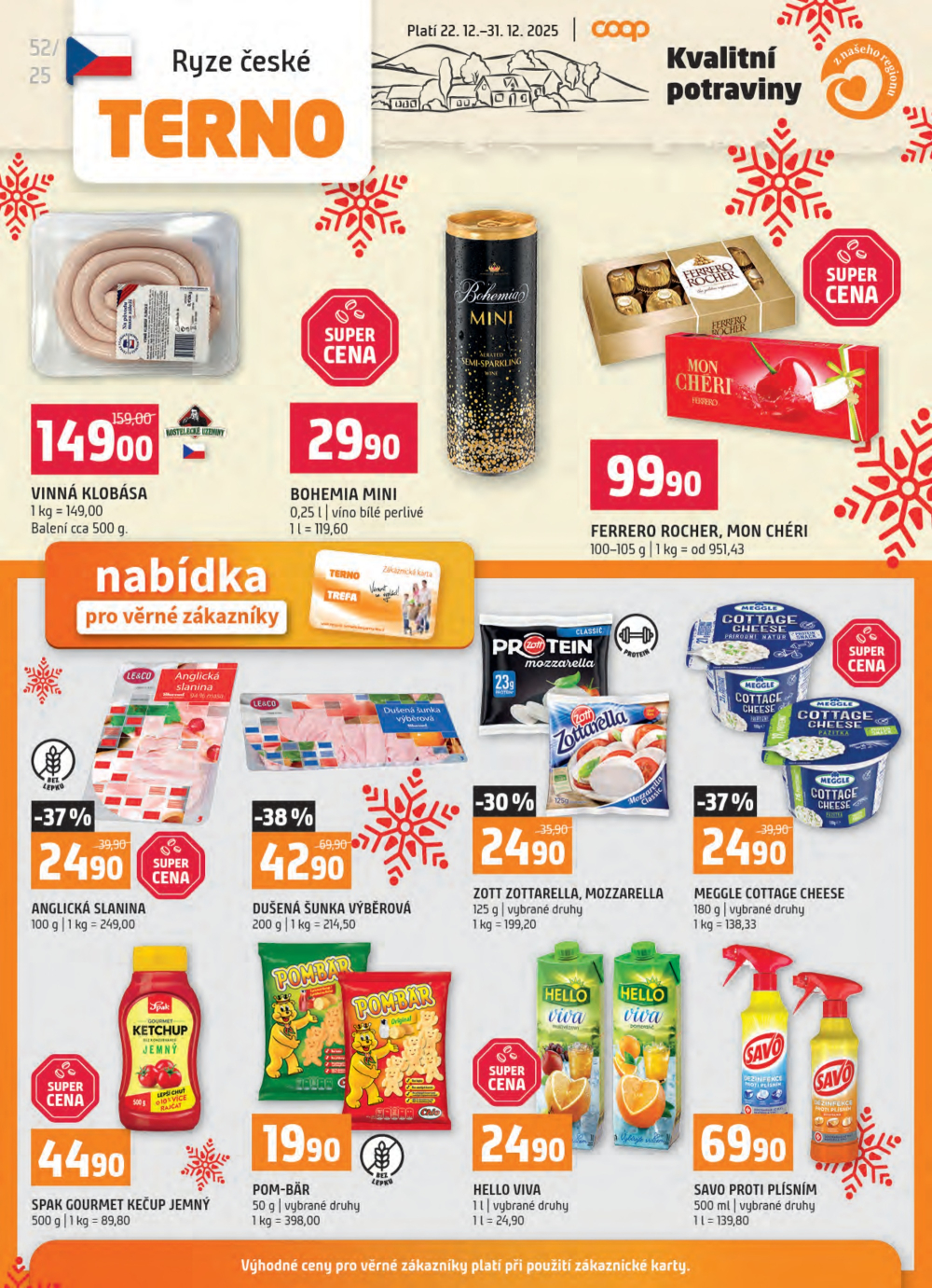 Leták Terno leták - Zlín, Český Krumlov, Prachatice, Tábor, Strakonice a Blatná - strana 23