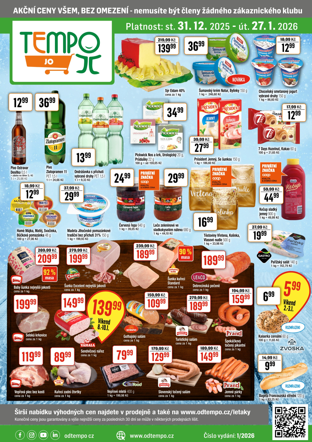 Leták TEMPO leták JO - strana 1