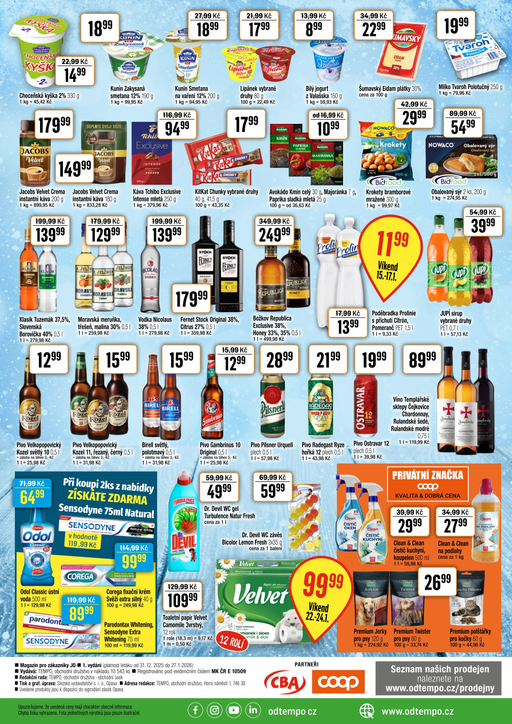 Leták TEMPO leták JO - strana 2