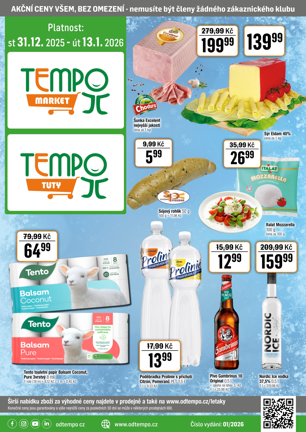 Leták TEMPO leták - strana 1