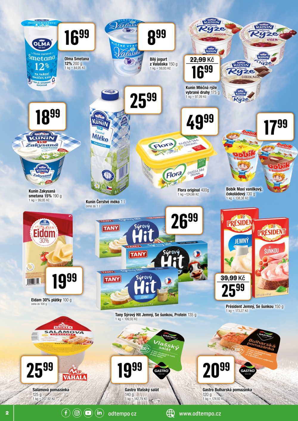 Leták TEMPO leták - strana 2