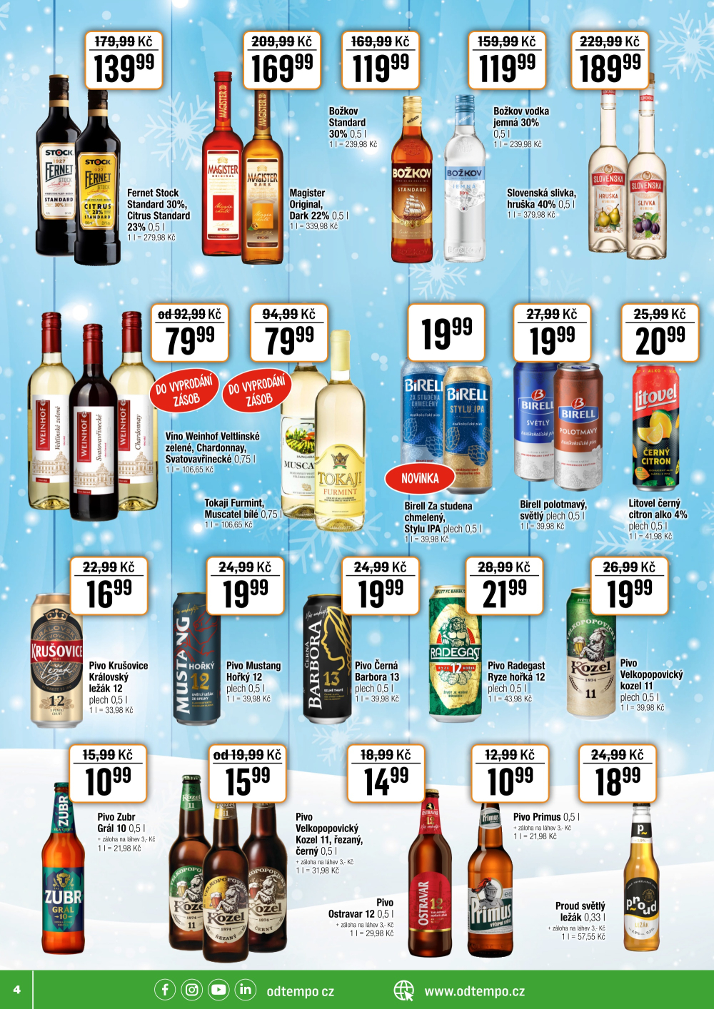 Leták TEMPO leták - Terno Opava - Jaktář - strana 4